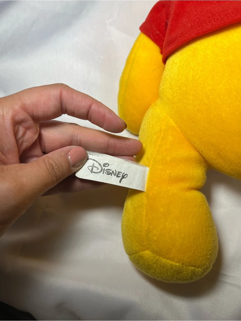 Sega Disney Winnie the‎ Pooh Plush Red Shirt Prize Redemption Rare Bear Toy
